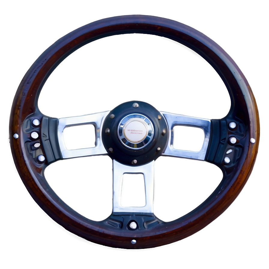 Vintage Steering Wheel Png 06112024