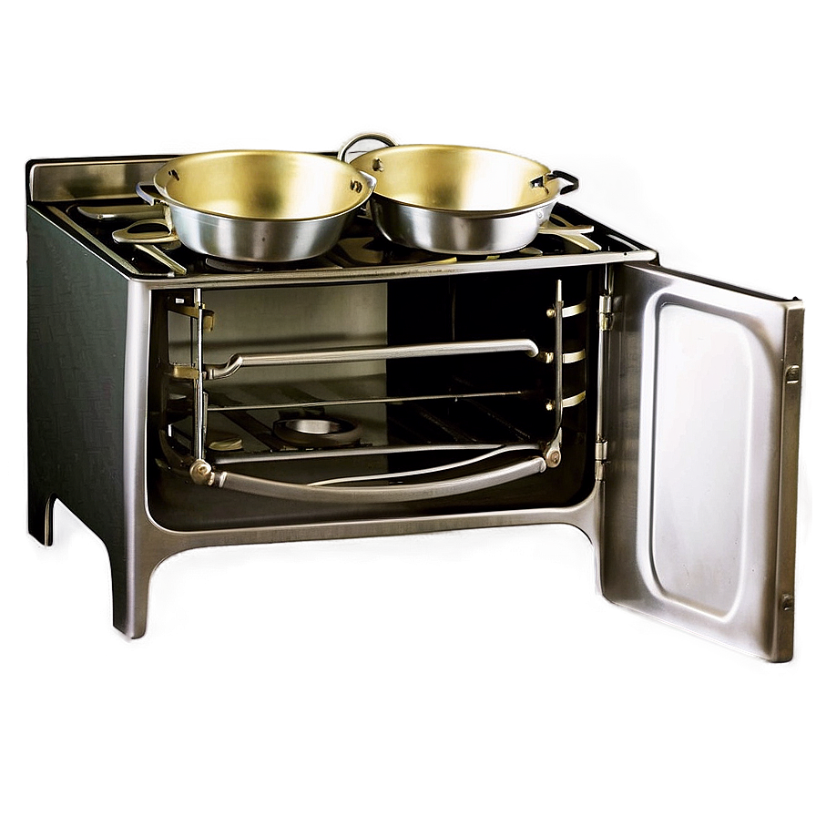 Vintage Stove Oven Png 05242024