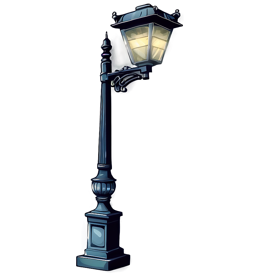 Vintage Street Light Png Hfc