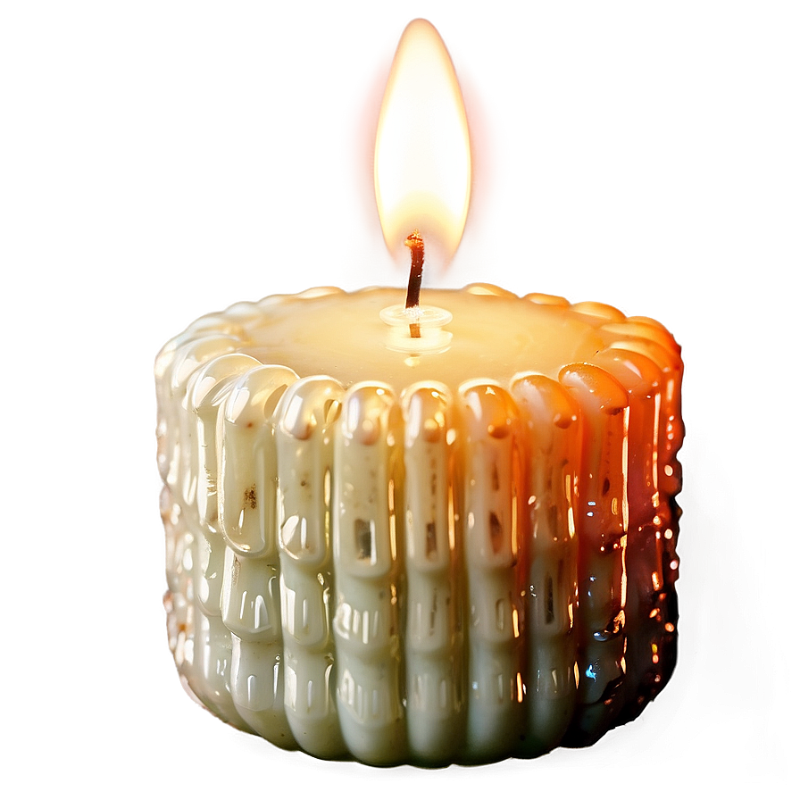 Vintage Style Candle Png 05242024