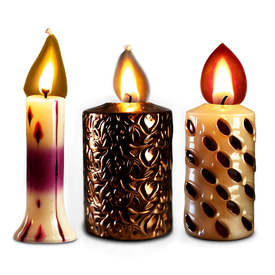 Vintage Style Candle Png Pwu5