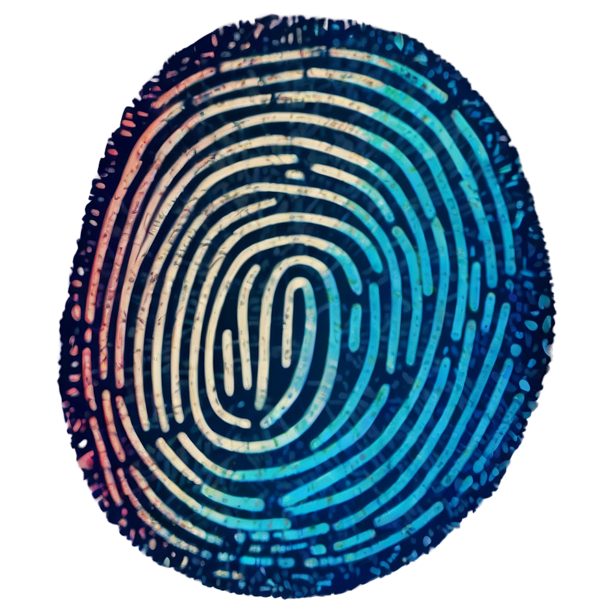 Vintage Style Fingerprint Png Irv55