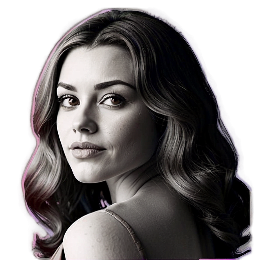 Vintage Style Portrait Png 74