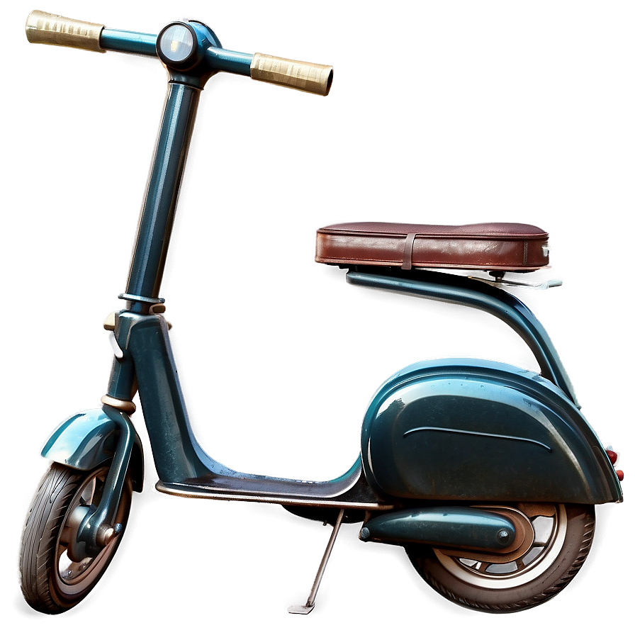 Vintage Style Scooter Png 69