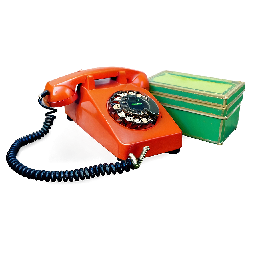 Vintage Styled Phone Png 1