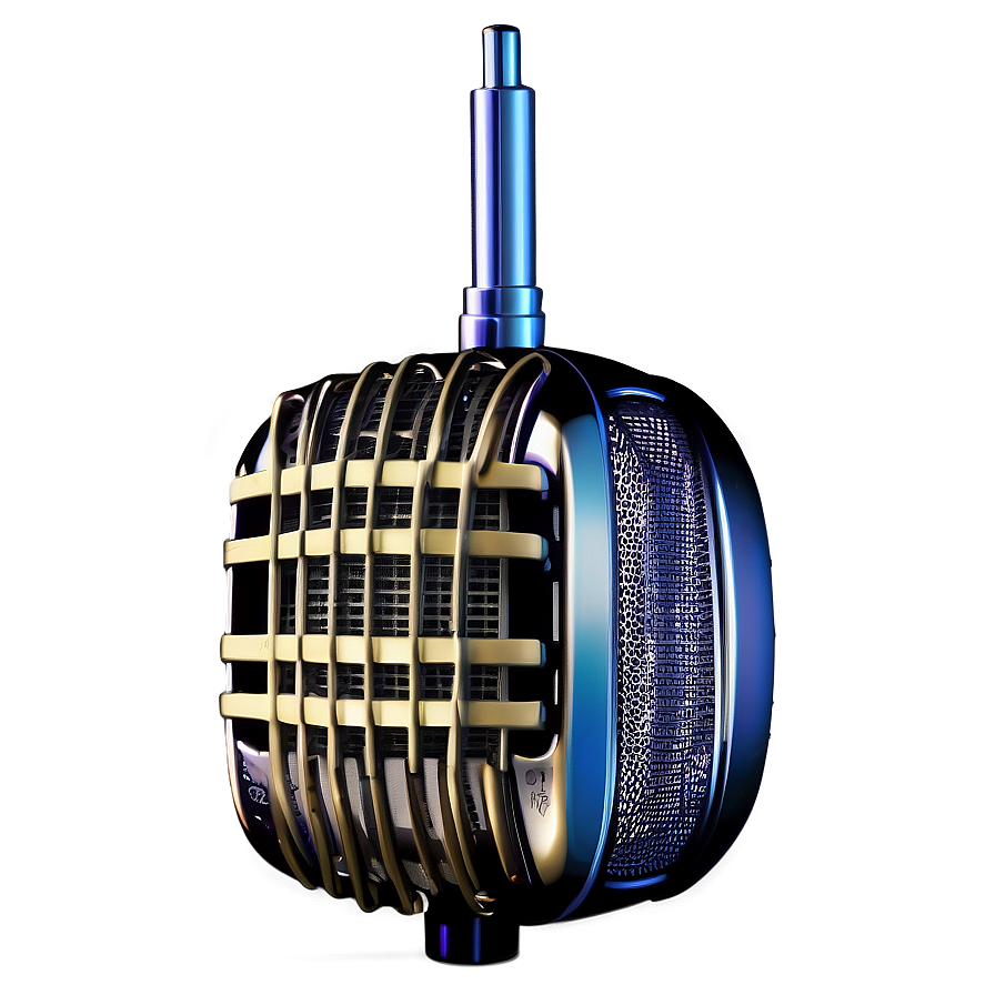 Vintage Styled Radio Mic Png Jvp