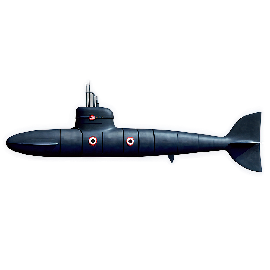 Vintage Submarine Design Png Vur29