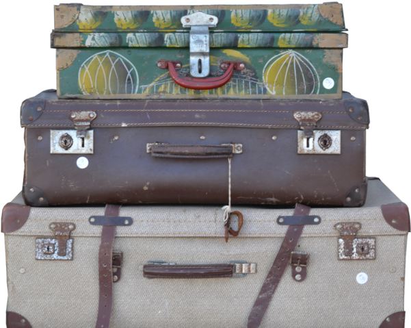 Vintage Suitcase Stack