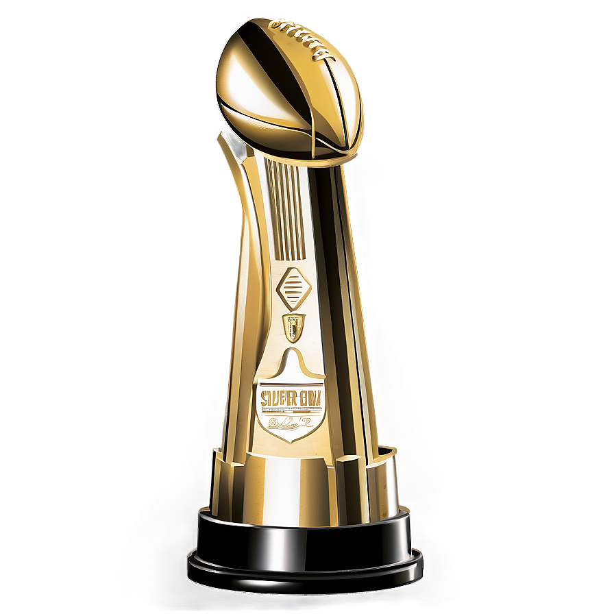 Vintage Super Bowl Trophy Png Lop19