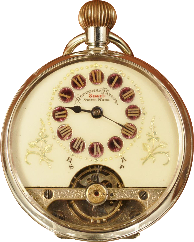 Vintage Swiss Made Pocket Watch