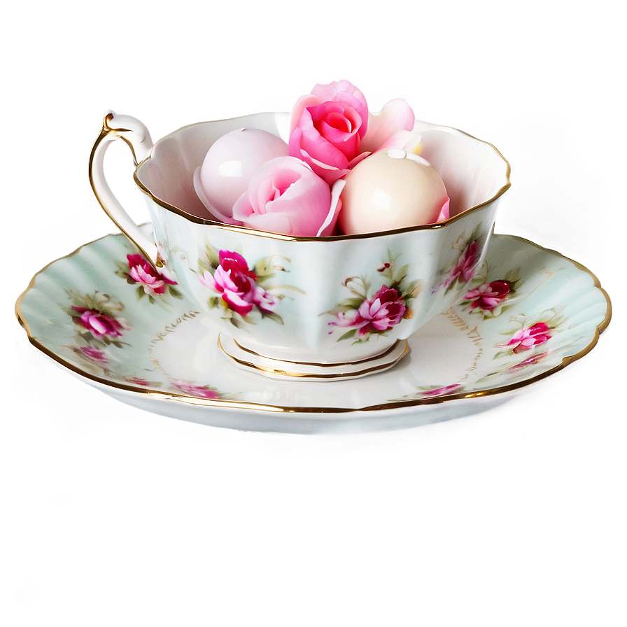 Vintage Tea Party Png Dtv