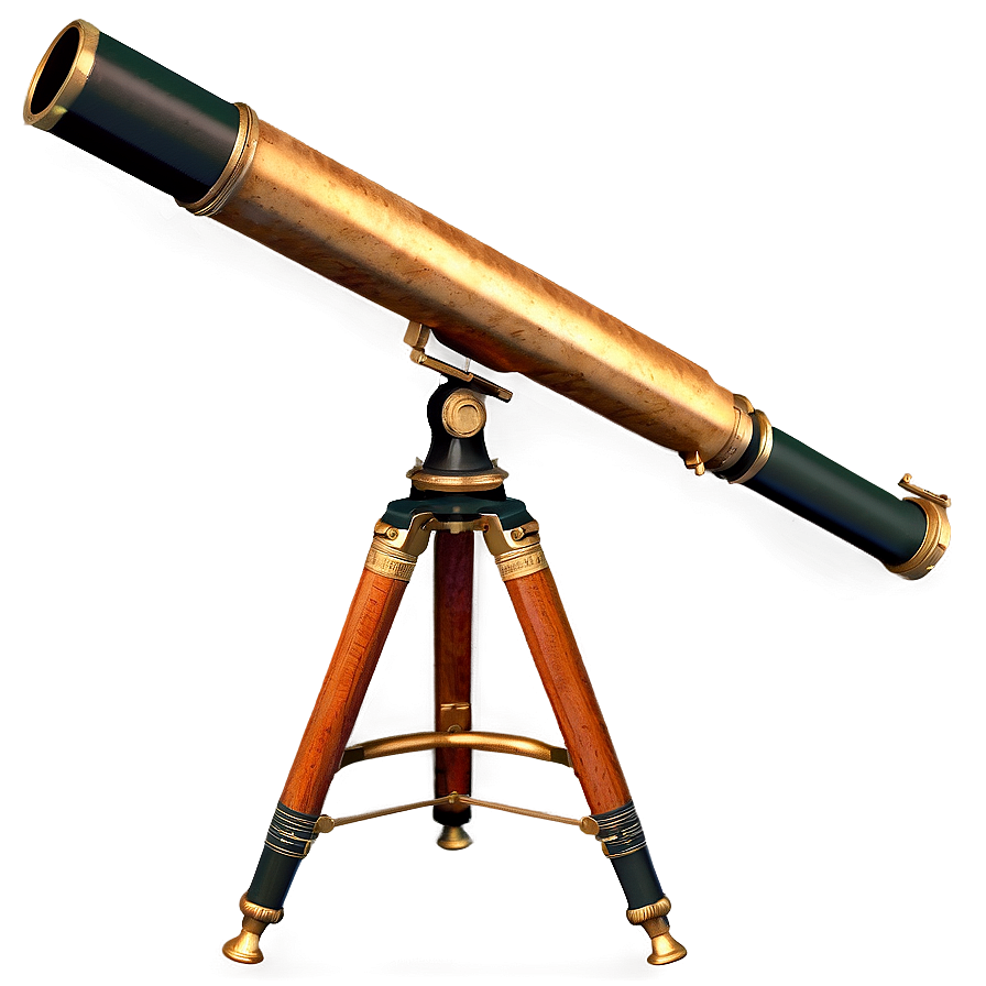 Vintage Telescope Png Dpp2