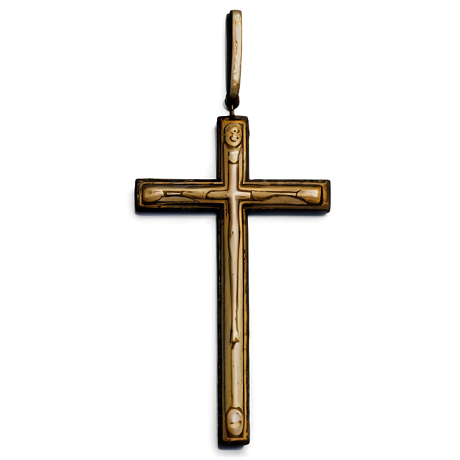 Vintage Thin Cross Png 33