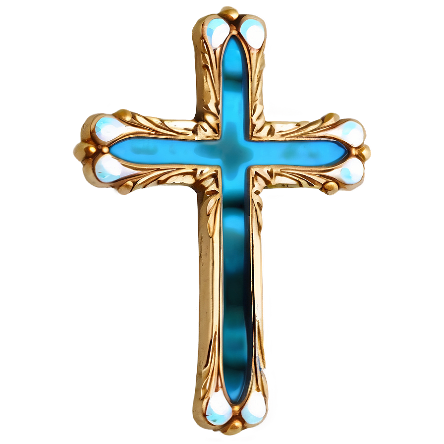 Vintage Thin Cross Png 89