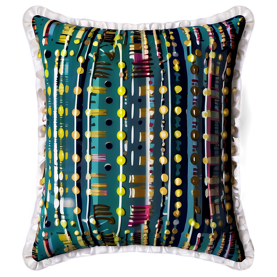 Vintage Throw Pillow Png 06282024