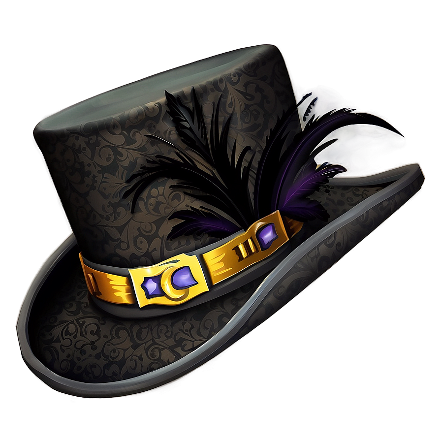 Vintage Top Hat Design Png Xrh