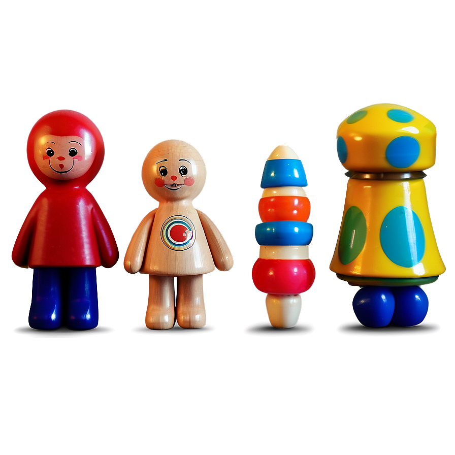 Vintage Toys Png Kwe44