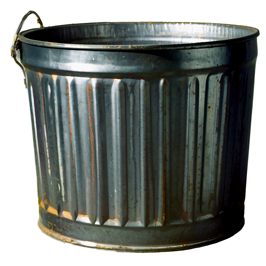 Vintage Trash Can Png 39