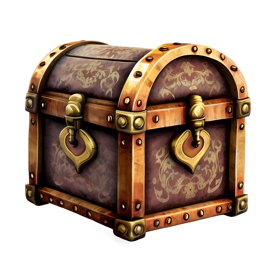 Vintage Treasure Chest Png 05252024