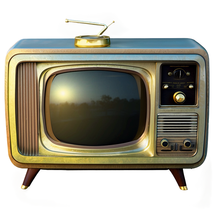 Vintage Tv Icon Png 05252024