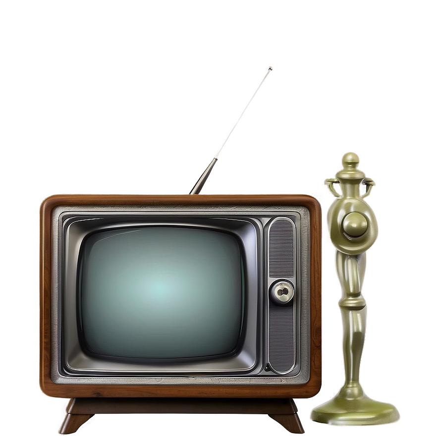 Vintage Tv Set Design Png 05252024