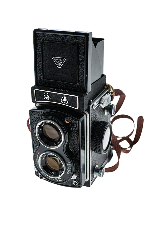 Vintage Twin Lens Reflex Camera