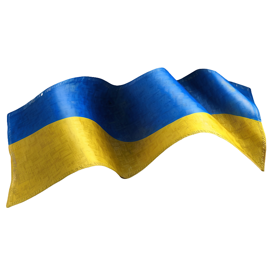 Vintage Ukraine Flag Png 7