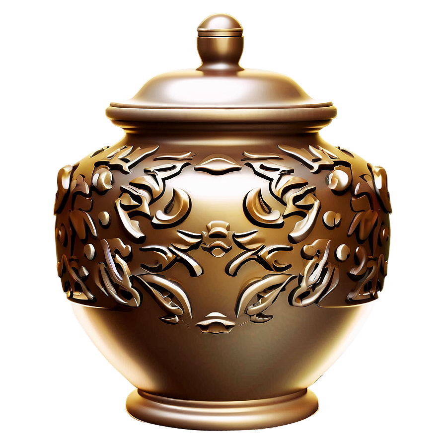 Vintage Urn Design Png 74