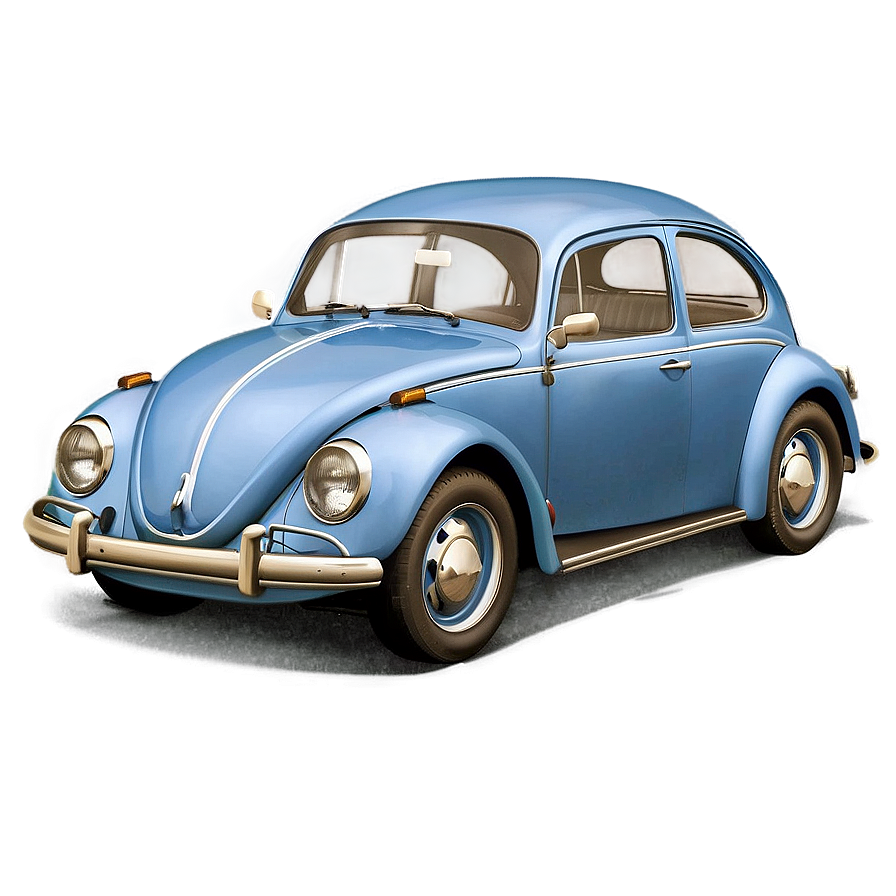 Vintage Volkswagen Beetle Png 06292024