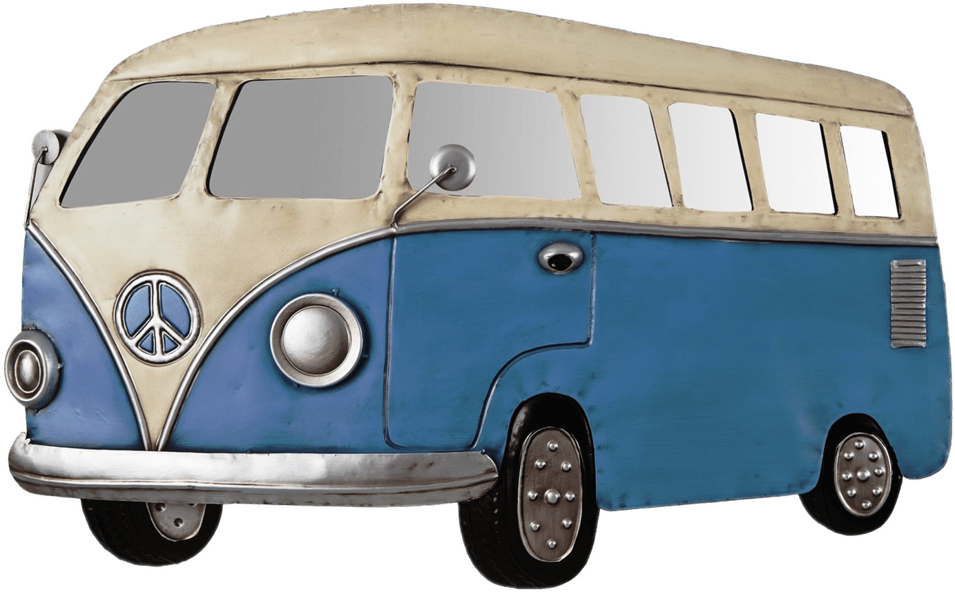 Vintage Volkswagen Bus Illustration