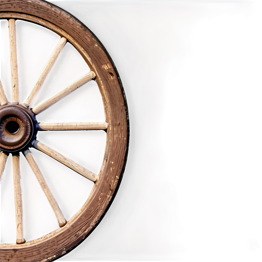 Vintage Wagon Wheel Design Png 77