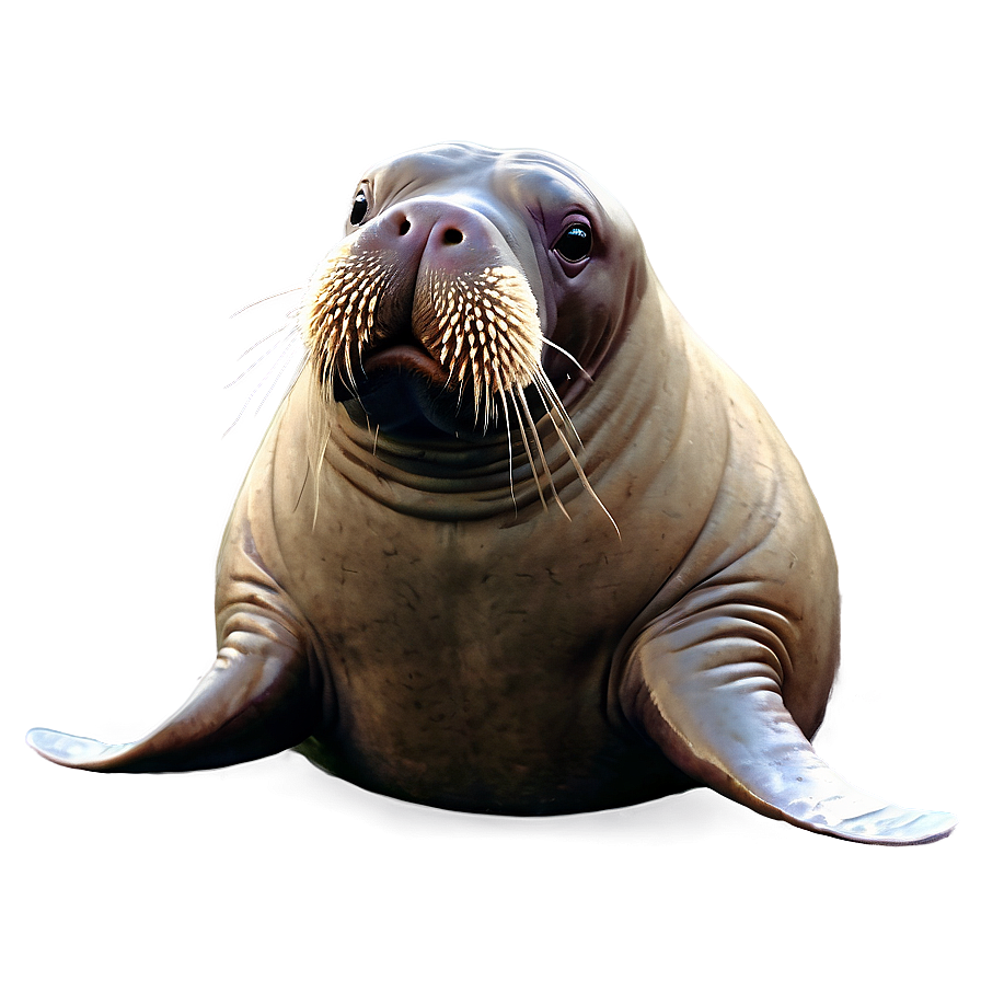 Vintage Walrus Sketch Png 17