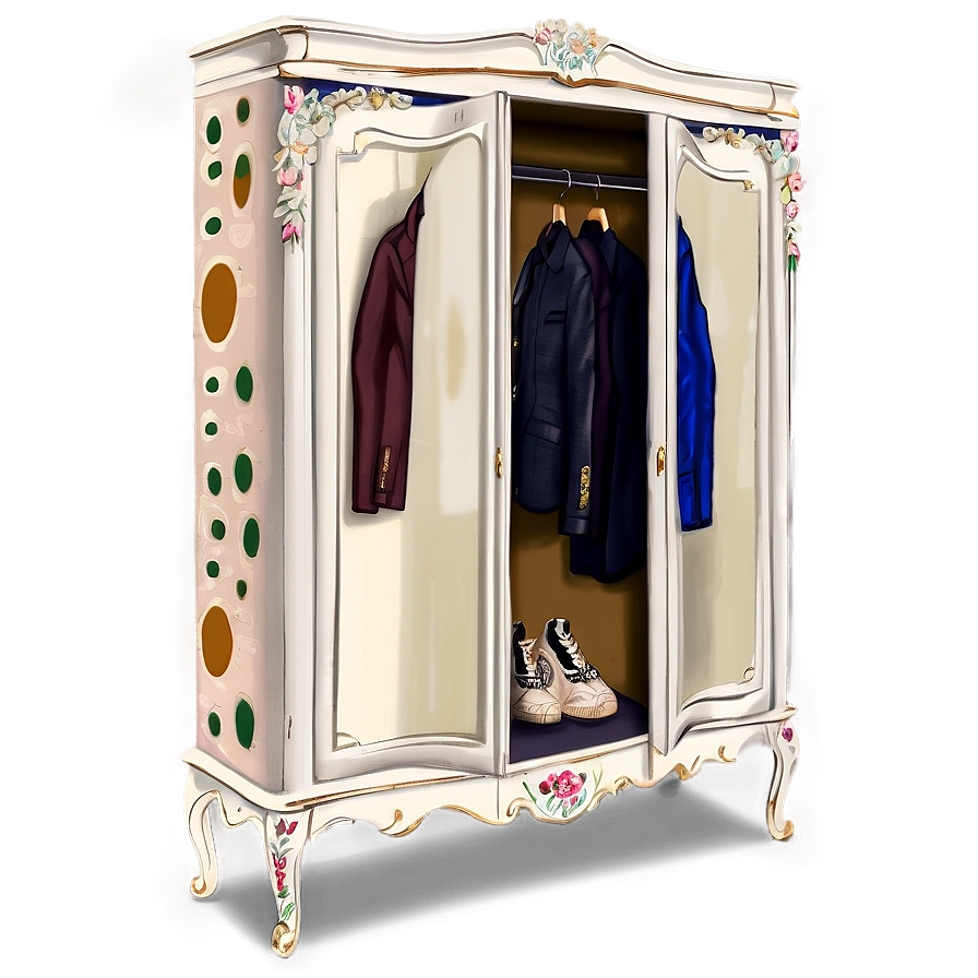 Vintage Wardrobe Illustration Png Ogg