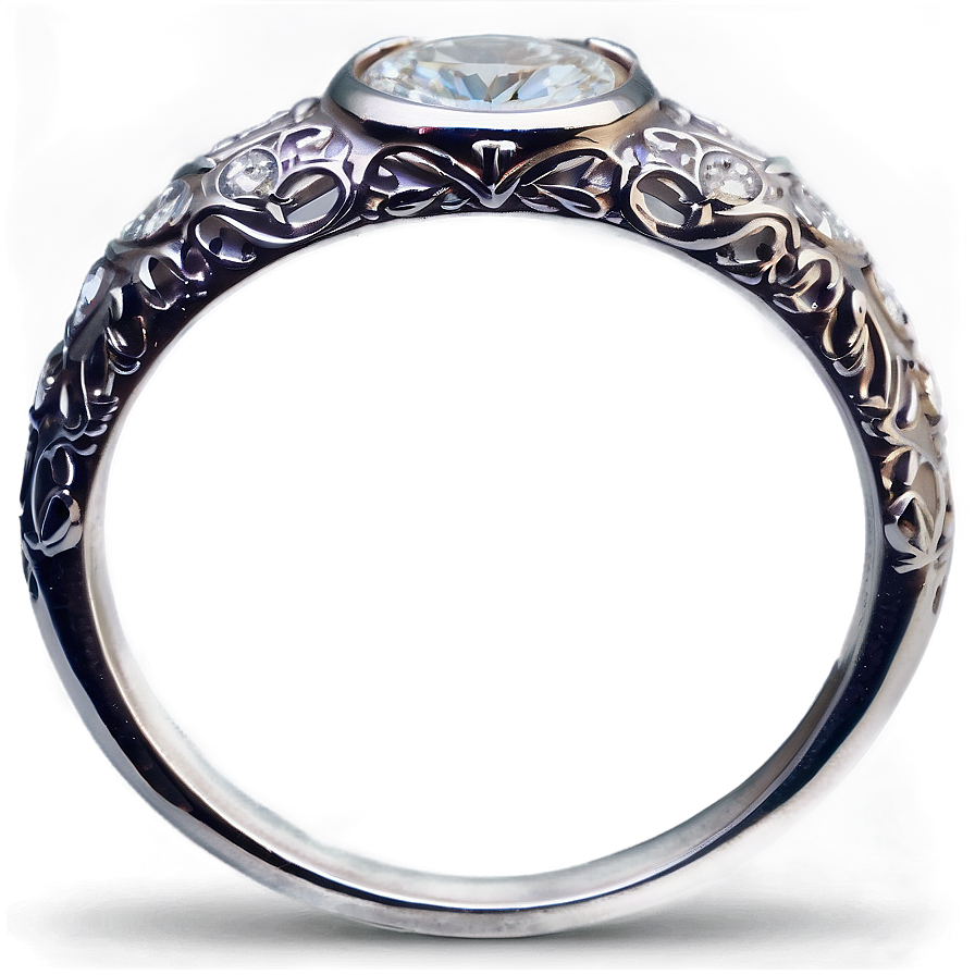 Vintage Wedding Rings Png Mty