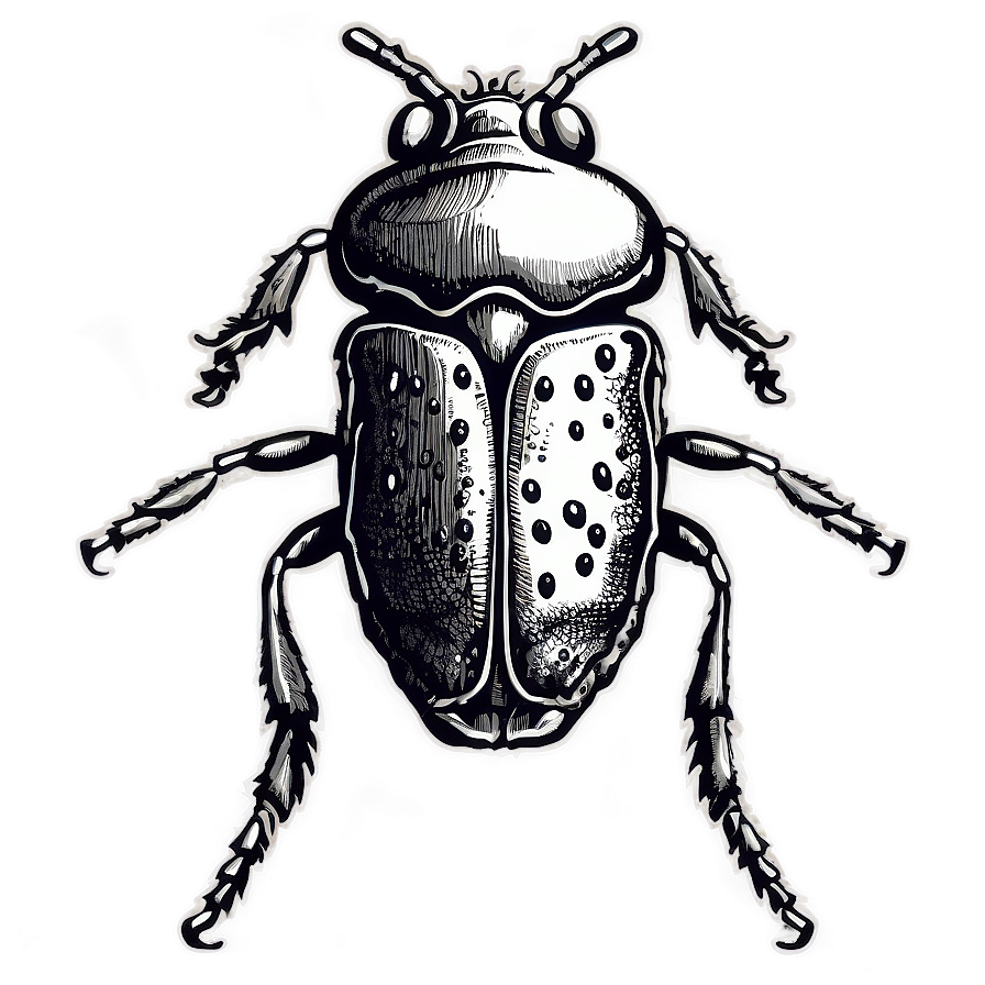 Vintage Weevil Illustration Png Wrw