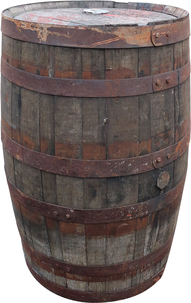 Vintage Whiskey Barrel