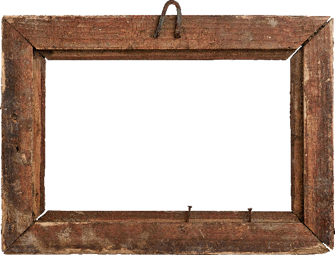 Vintage Wooden Frame With Rustic Finish.png