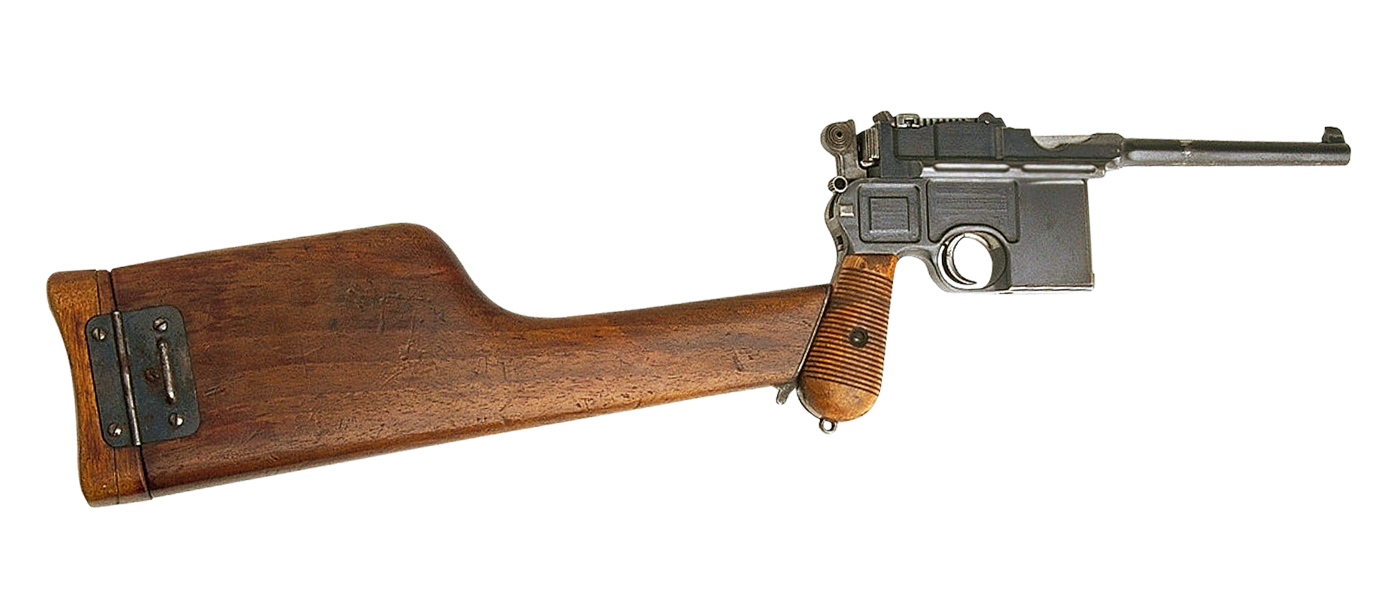 Vintage Wooden Stock Pistol