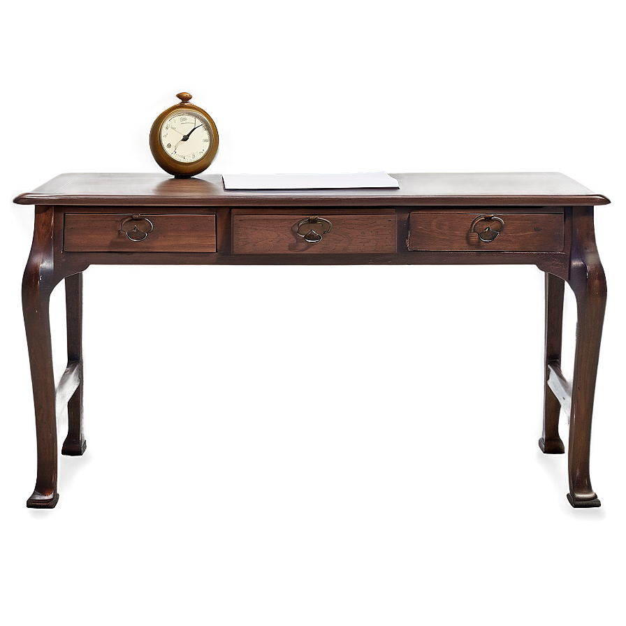 Vintage Writing Desk Png Kmd86