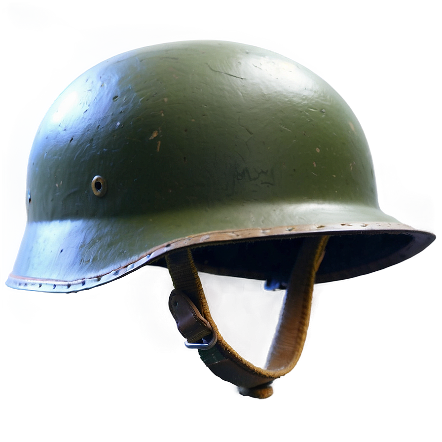 Vintage Ww2 Helmet Png Fsm42