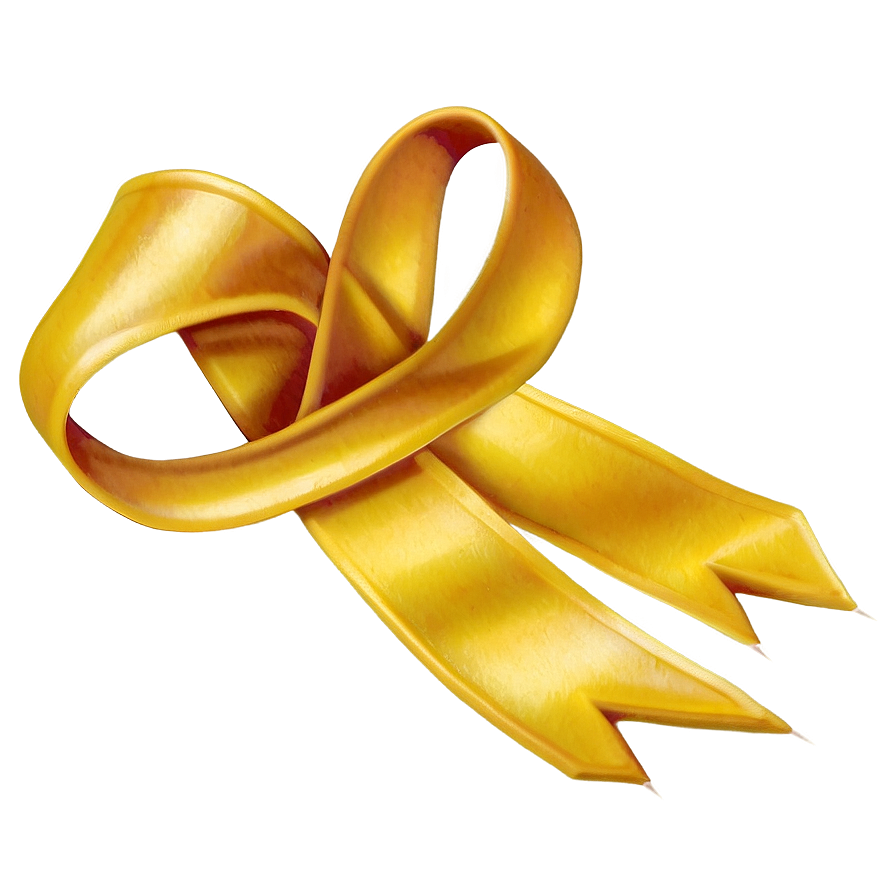 Vintage Yellow Ribbon Png 52