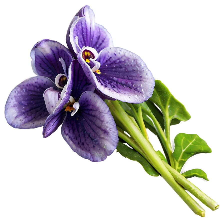 Violet Bouquet Png Xhn