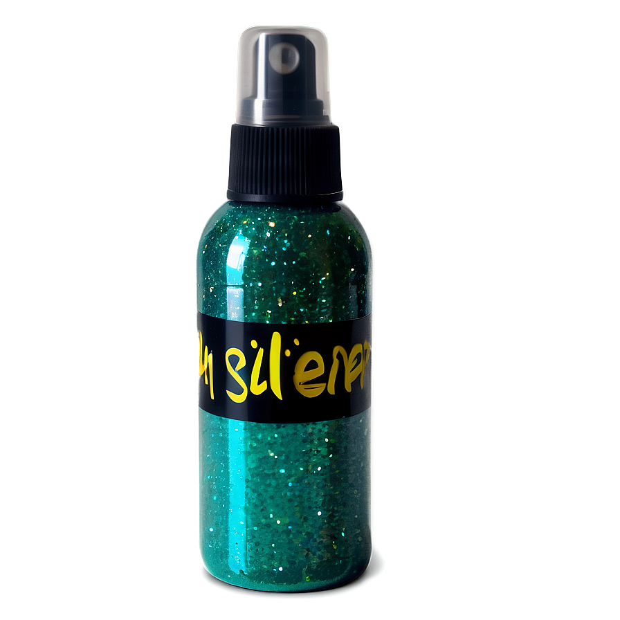 Viridian Green Glitter Spray Png Cua3