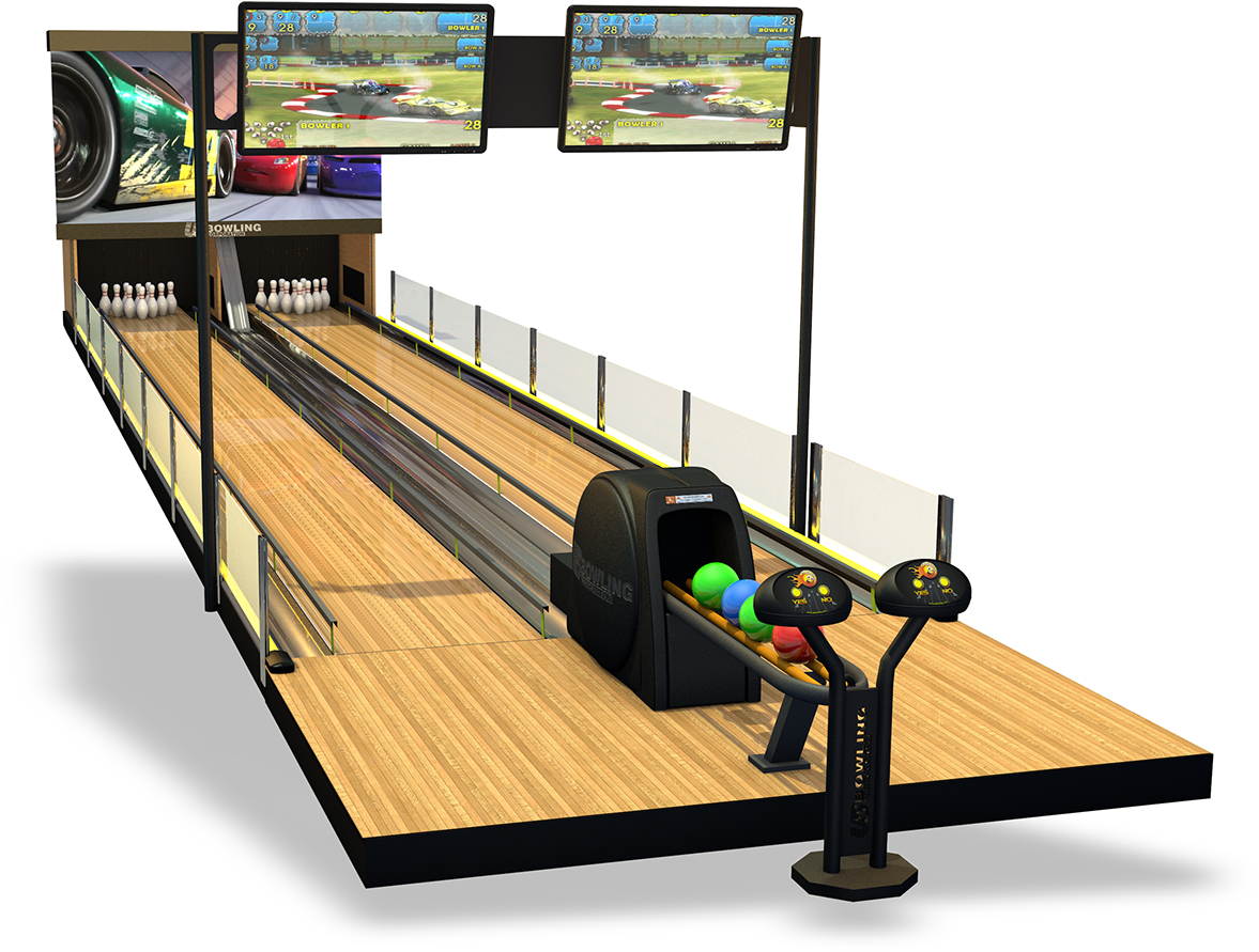 Virtual Bowling Setup