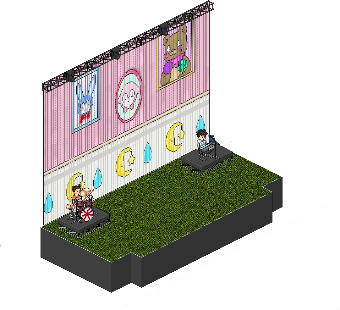 Virtual Concert Stage Design