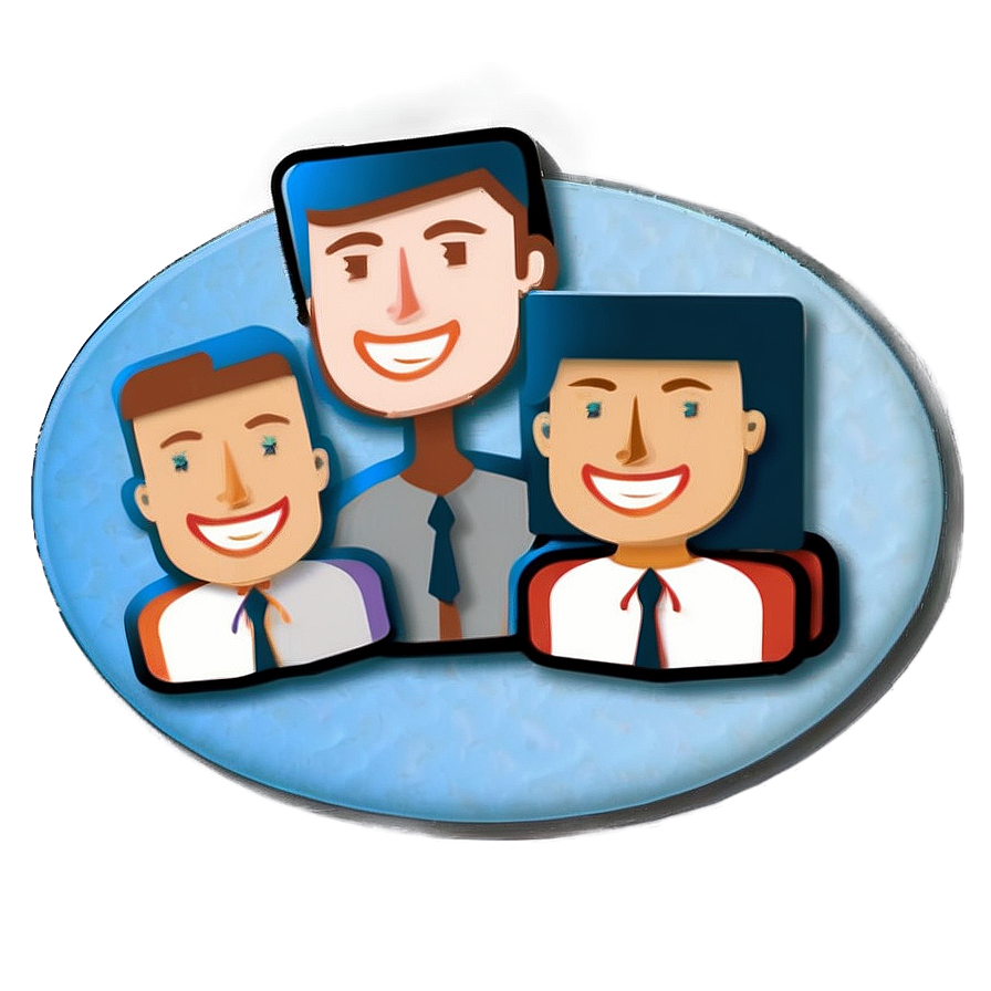 Virtual Meeting People Icon Png 05252024