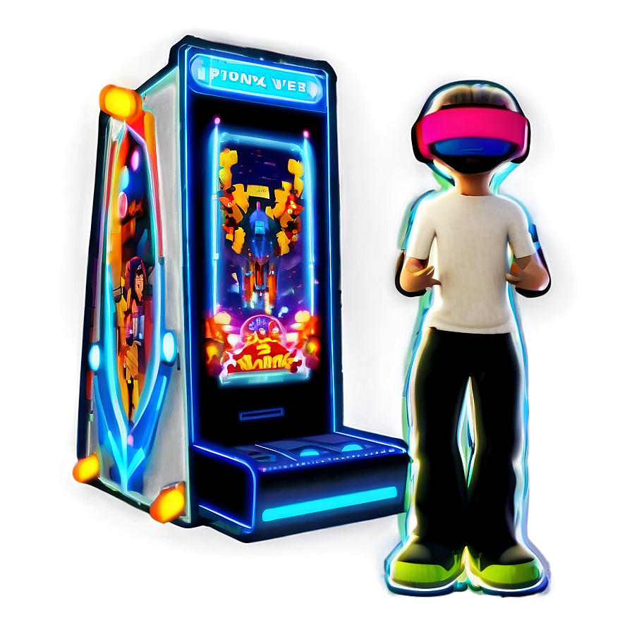 Virtual Reality Arcade Games Png 06292024