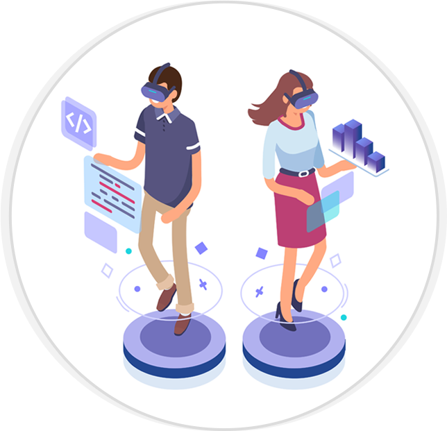 Virtual Reality Professionals Isometric