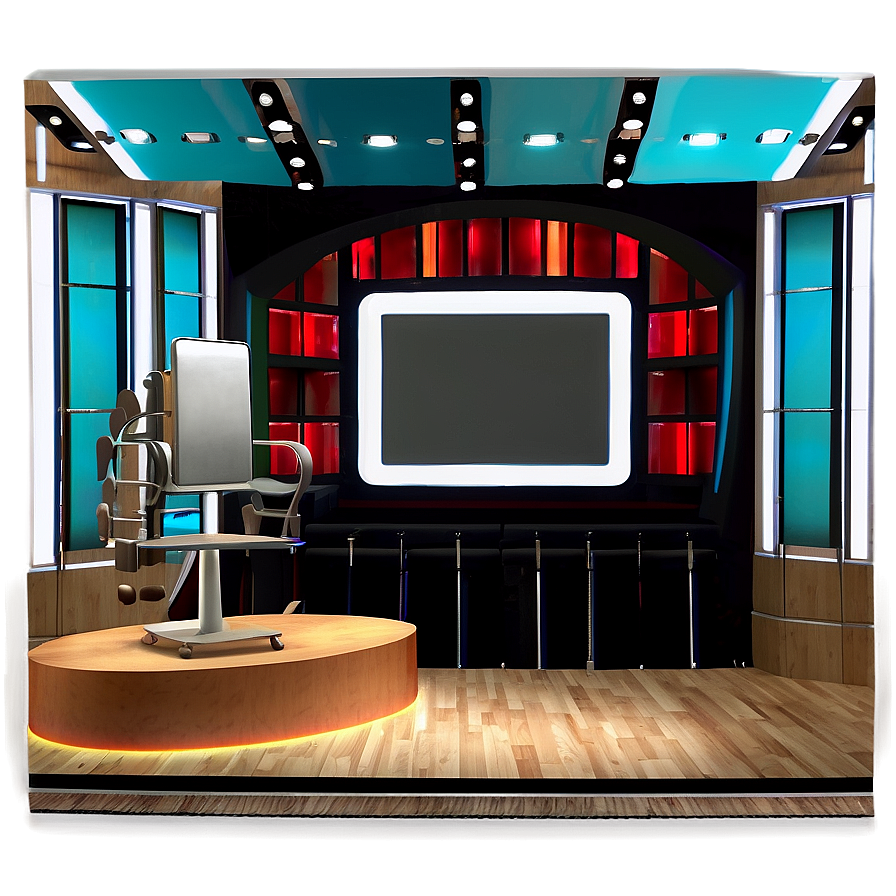 Virtual Studio Set Design Png Llb