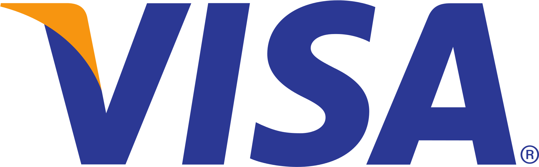 Visa Logo Blueand Orange